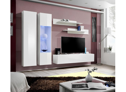 Mobili da soggiorno mensole design parete moderna mobili completi