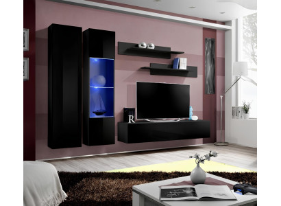 Moderna parete soggiorno scaffali design TV supporto mobile