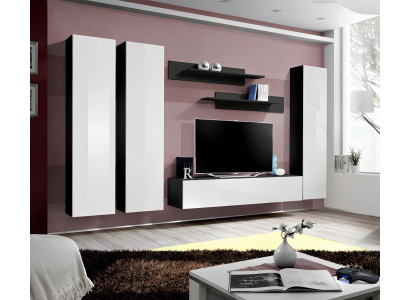 Moderna parete soggiorno mobili armadio completo supporto TV mobili di lusso