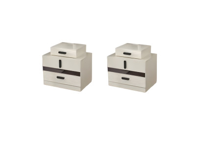 Mobile per camera da letto completa moderna 2x comodini mobili di design