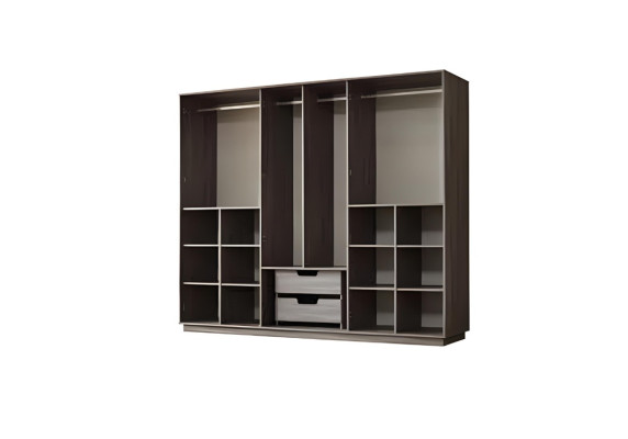 Armadio da letto mobili di lusso design legno armadio moderno