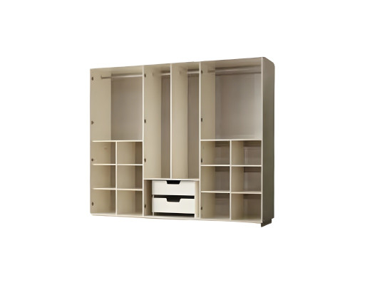 Design mobili in legno armadio da letto armadio di lusso moderno