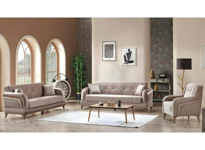 Mobili soggiorno divano set 3+3+1 posti divani moderni completi