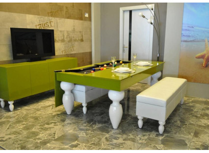 Tavolo multifunzionale biliardo tavolo da pranzo 2 in 1 tavoli biliardo 7ft