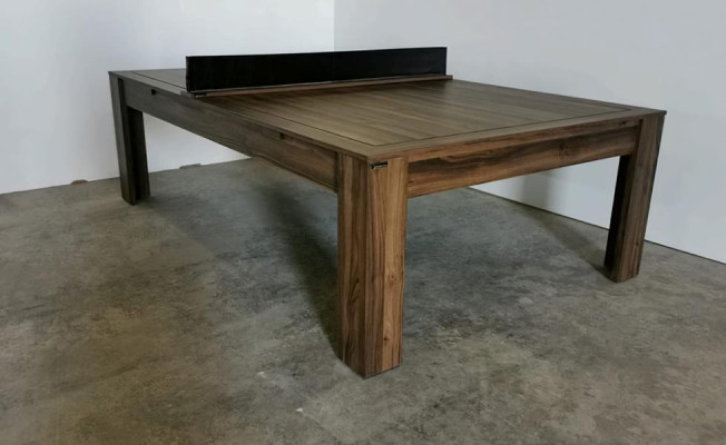 Tavolo da pranzo 3 in 1 Tavolo da biliardo Tavolo da ping pong Tavolo da sala da pranzo 7ft