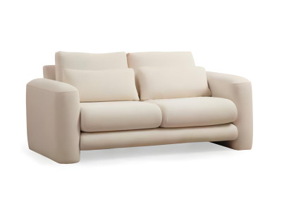 Lussuoso set di divani bianchi designer per soggiorno 3 pezzi