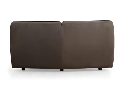 Divano grigio 6 posti lussuoso divano designer in tessuto