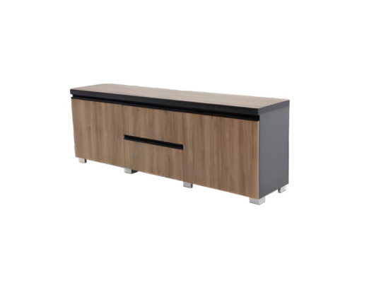 Moderno mobile TV marrone grigio mobili per ufficio deluxe ambiente di lavoro legno
