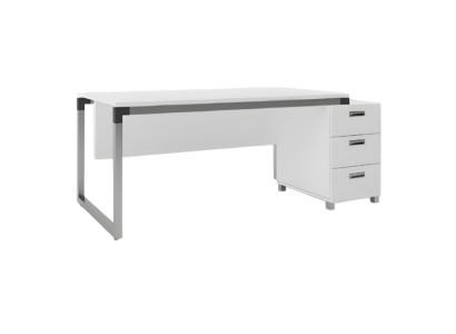 Scrivania mobili ufficio arredamento tavoli bianco 143x80 arredamento ufficio