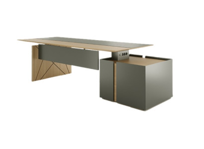 Scrivania moderna per ufficio design ambiente di lavoro