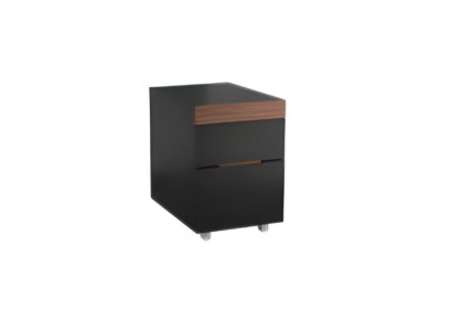 Moderna cassettiera marrone nera mobili da ufficio design camera da lavoro lusso