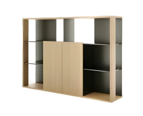Armadio per documenti marrone lussuoso mobili da ufficio armadio scaffale spazio di archiviazione