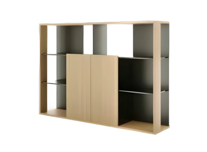 Armadio per documenti marrone lussuoso mobili da ufficio armadio scaffale spazio di archiviazione