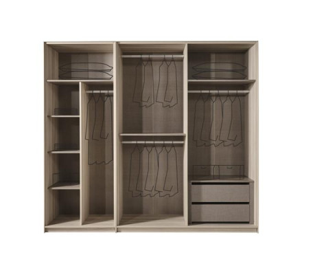 Armadio design lusso moderno stile mobili camera da letto