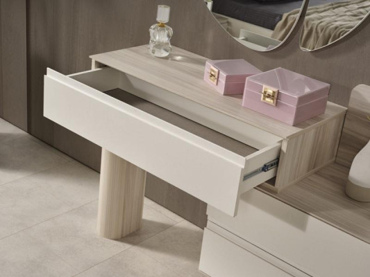 Toilette con specchio set di lusso designer 2 pezzi arredamento