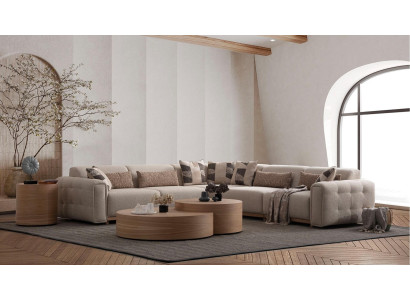 Divano angolare a forma di L