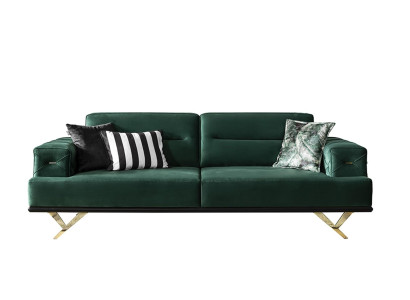 Divano 3 posti design divani imbottiti seduta design tre posti moderno tessuto mobili nuovo