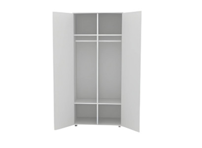 Armadio da ufficio bianco di lusso mobili in legno eleganti spazio di archiviazione armadio moderno