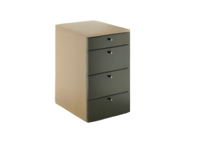 Moderna cassettiera marrone grigia design mobili per ufficio studio lusso