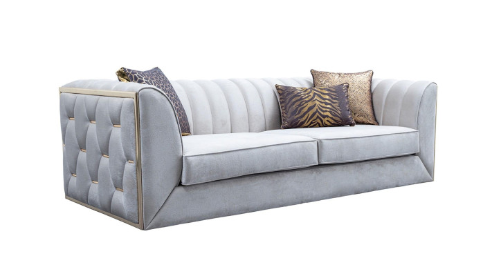 Set di divani paesaggistici mobili da salotto divano angolare poltrona 5 pezzi