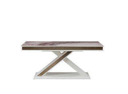 Tavolo da pranzo di lusso Tavolo allungabile in legno Design moderno per sala da pranzo Nuovo