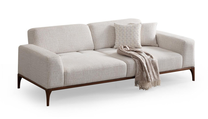 Divano 3+3+1 posti soggiorno poltrona divano set divani in pelle