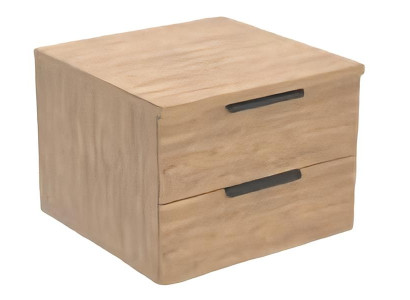 Armadio a muro con 2 cassetti mensola a muro armadietto sospeso Beige