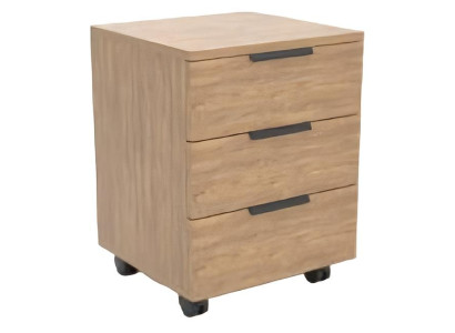 Comò con 3 cassetti armadio mobile beige ufficio soggiorno