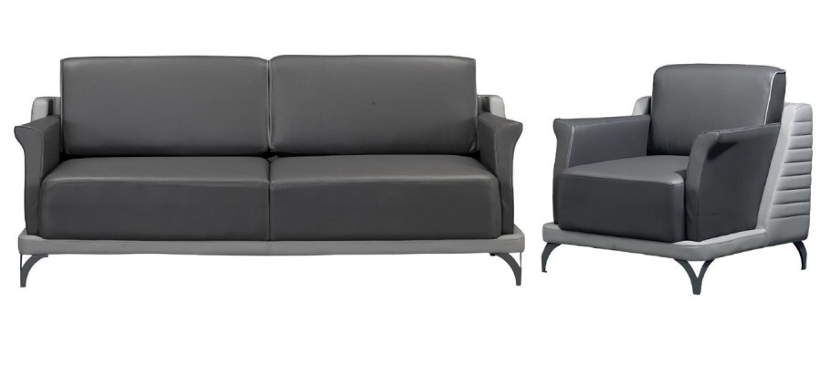 Set da soggiorno 2 pezzi lusso arredamento hotel imbottitura eccellenza estetica eleganza