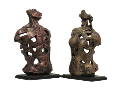 Design figura uomo astratto, donna statua scultura sculture figure decorazione