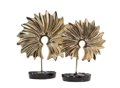 Decorazione astratta moderna figura altezza 28 cm statua sculture nuova