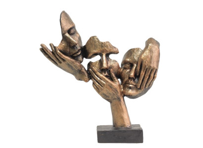 Decorazioni figure design statua scultura 34 cm sculture nuove