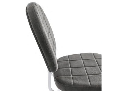 Sedia da pranzo poltrona sedia da soggiorno nera bianca legno