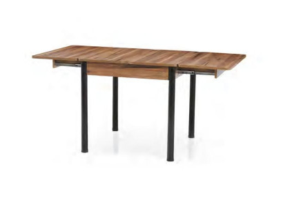 Set da pranzo tavolo quadrato in legno allungabile sedie a quadri
