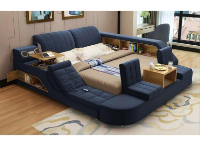 Letto multifunzionale moderno design comfort lounge letto letto imbottito