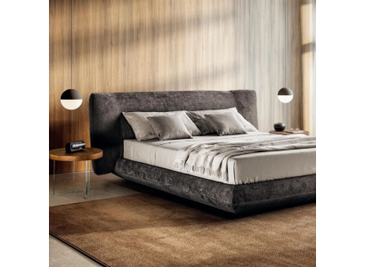 Letto imbottito design moderno comfort stile letto di lusso