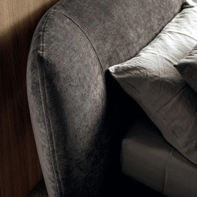 Letto imbottito design moderno comfort stile letto di lusso
