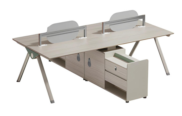 Scrivania Team Tavolo da lavoro per gruppi 240x240cm