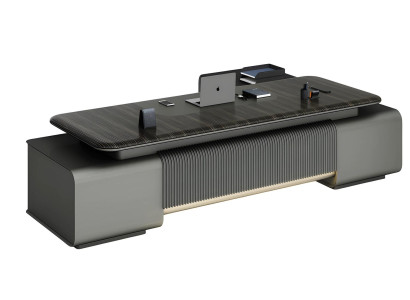 Scrivania di design scrivania di lusso home office tavolo da lavoro 320cm