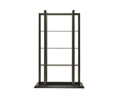 Mensola in legno marrone dal design elegante