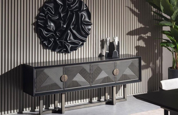 Consolle in legno dal design moderno