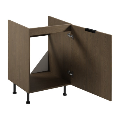Armadio da cucina frontale armadio sottobanco armadio singolo in legno