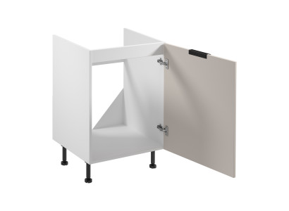 Mobile da cucina sottopiano in legno bianco