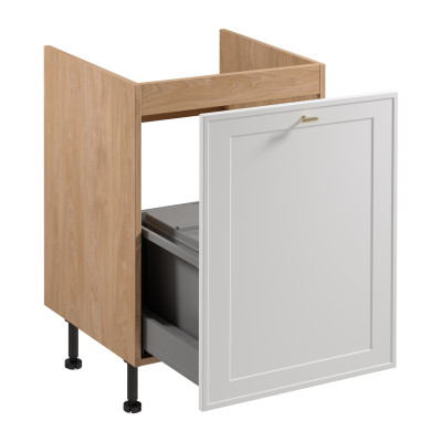 Sistema di cucina per la separazione dei rifiuti armadio estraibile