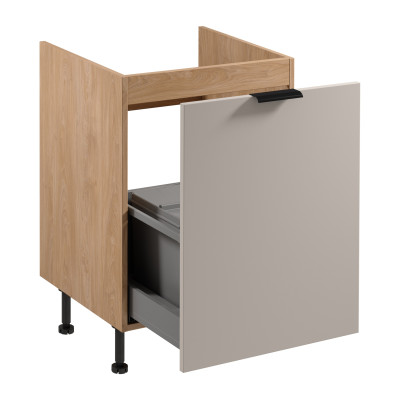 Armadio da cucina con sistema di raccolta differenziata