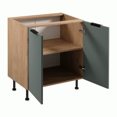 Mobile da cucina sottostante armadietto modulare con doppia porta