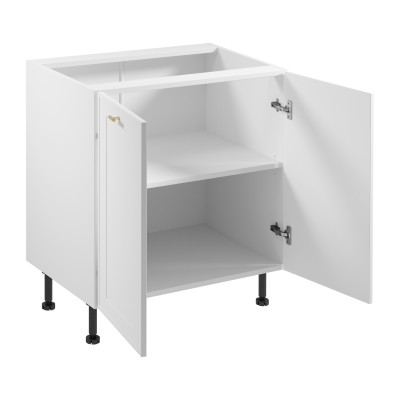 Mobiletto sottolavello con ripiano e doppia porta