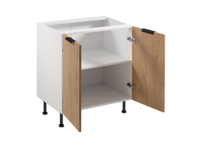 Mobile da cucina con ante, bianco