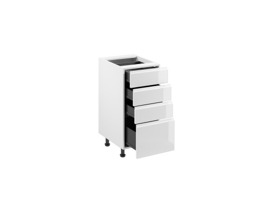 Mobiletto da cucina con 4 cassetti
