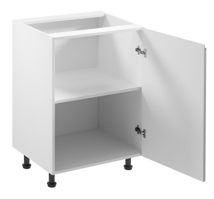 Base mobile da cucina con ripiano lucido